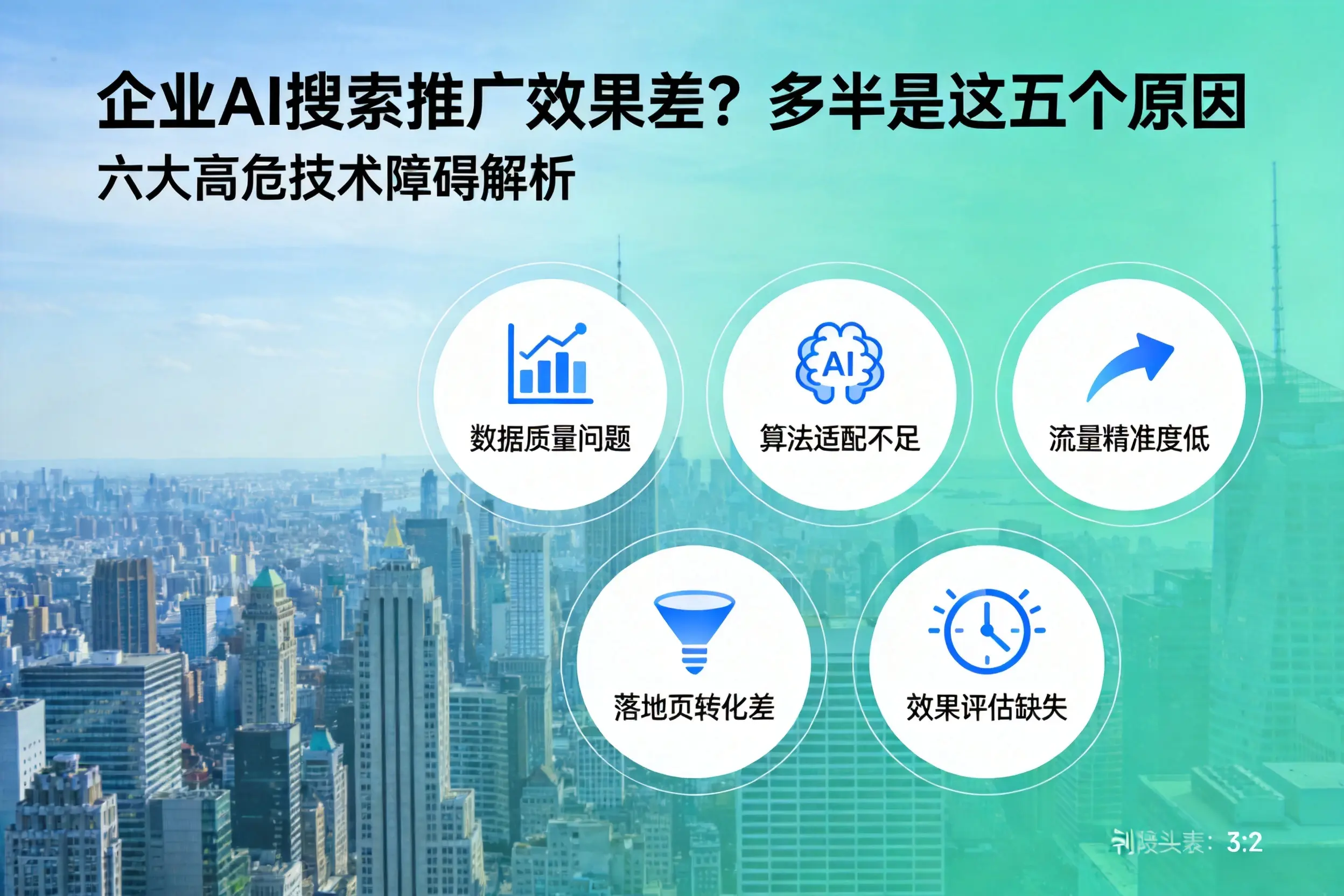 山阴企业AI搜索推广效果差?多半是这五个原因
